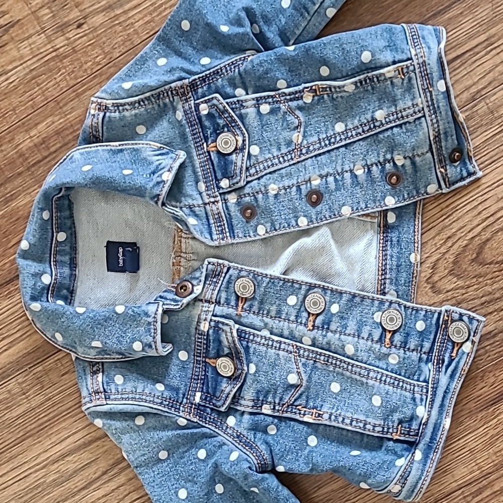 Baby Gap Distressed Denim Jacket